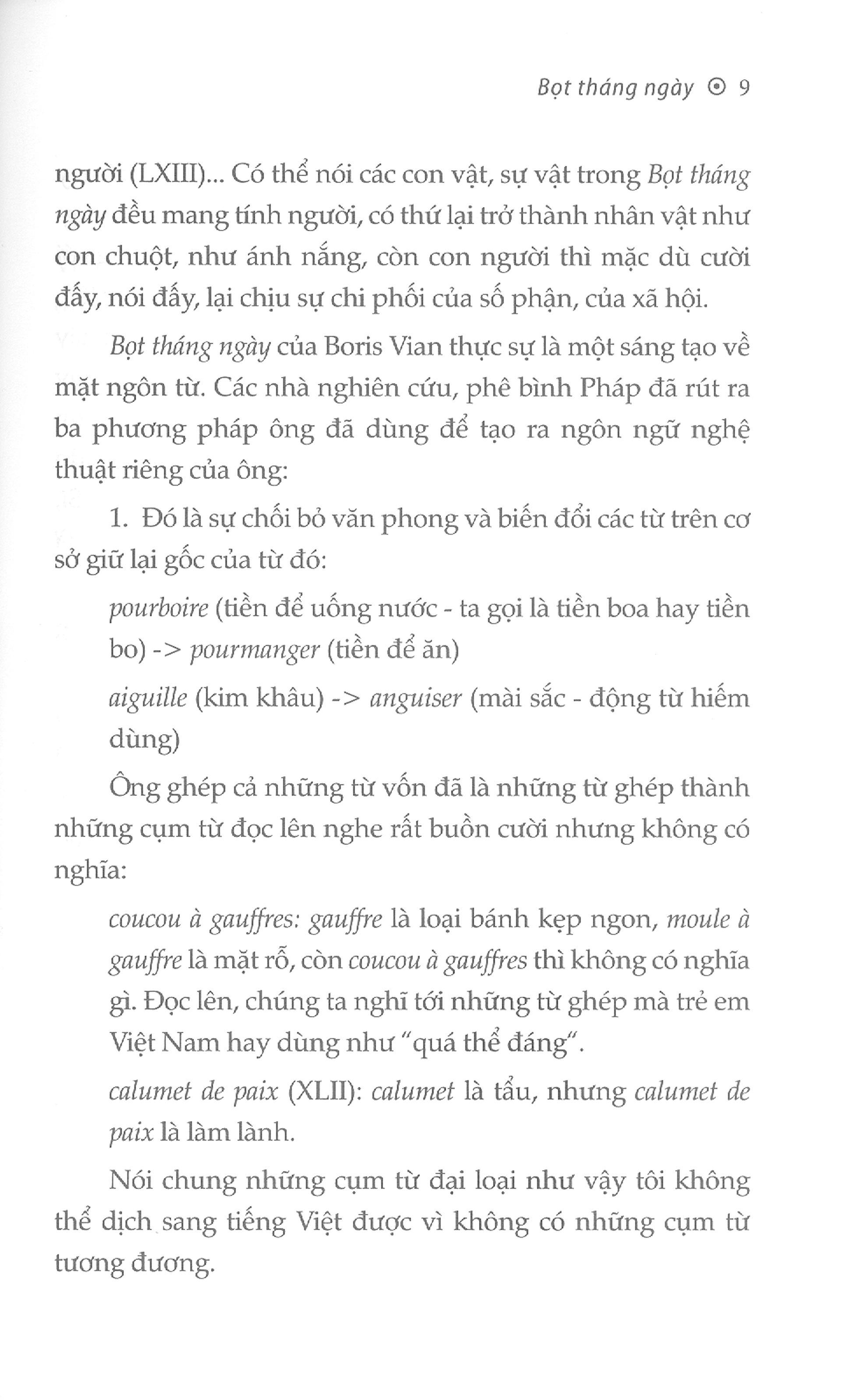 Bọt Tháng Ngày