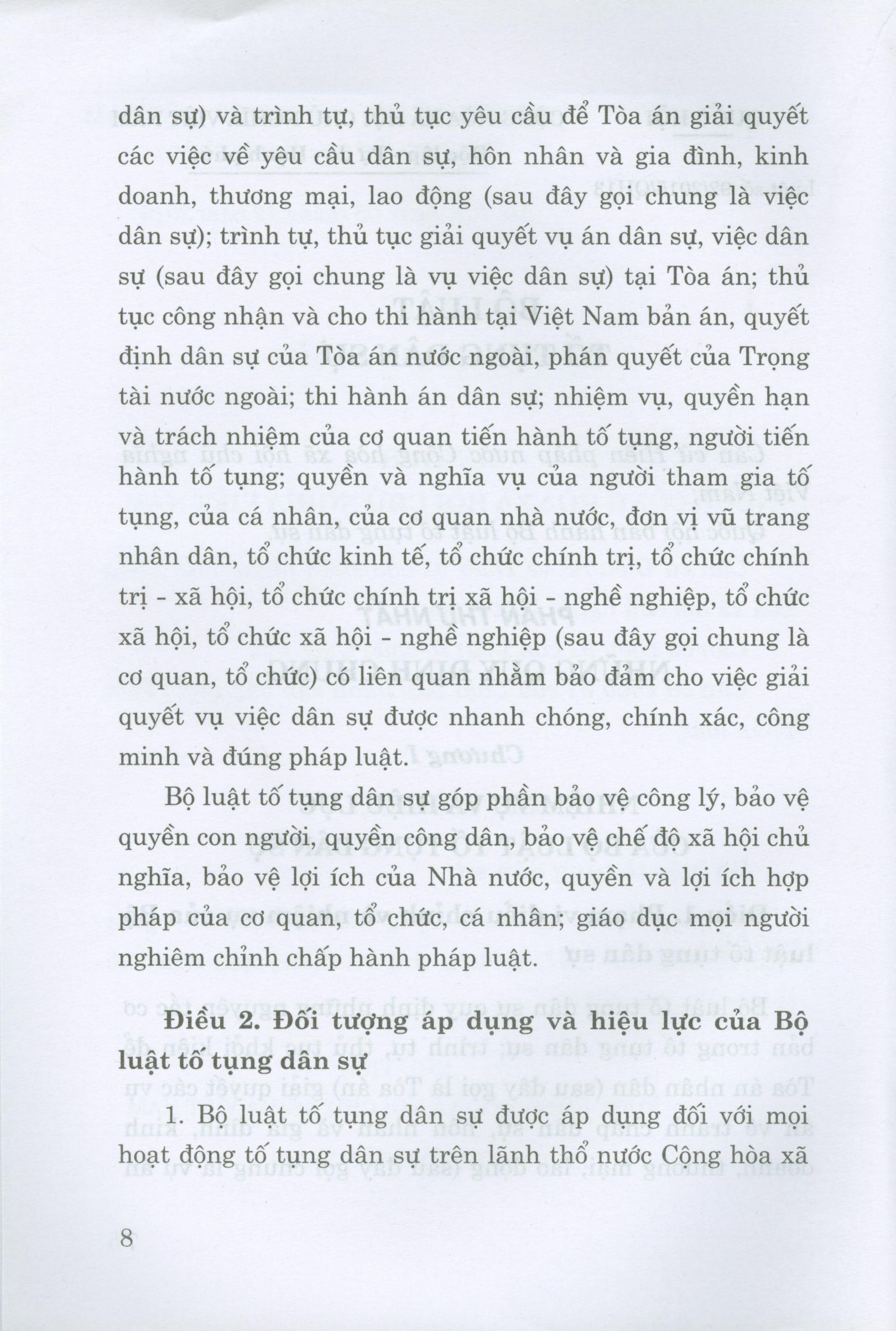 Bộ Luật Tố Tụng Dân Sự (Hiện Hành) - Tái bản năm 2019