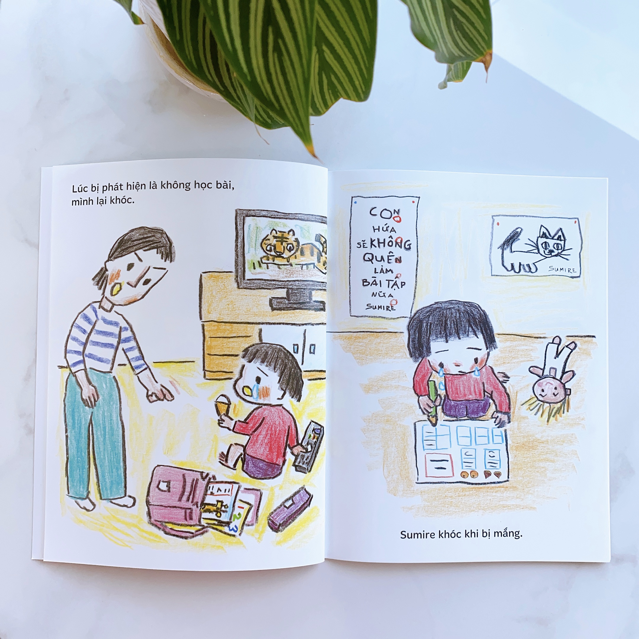 Sách cho bé từ 3 tuổi - Phát triển tư duy Để Con Được Khóc