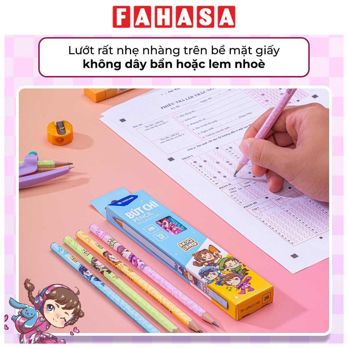 Bút Chì Gỗ 2B Nhân Vật Akooland - Thiên Long TP-GP021/AK - Dasi