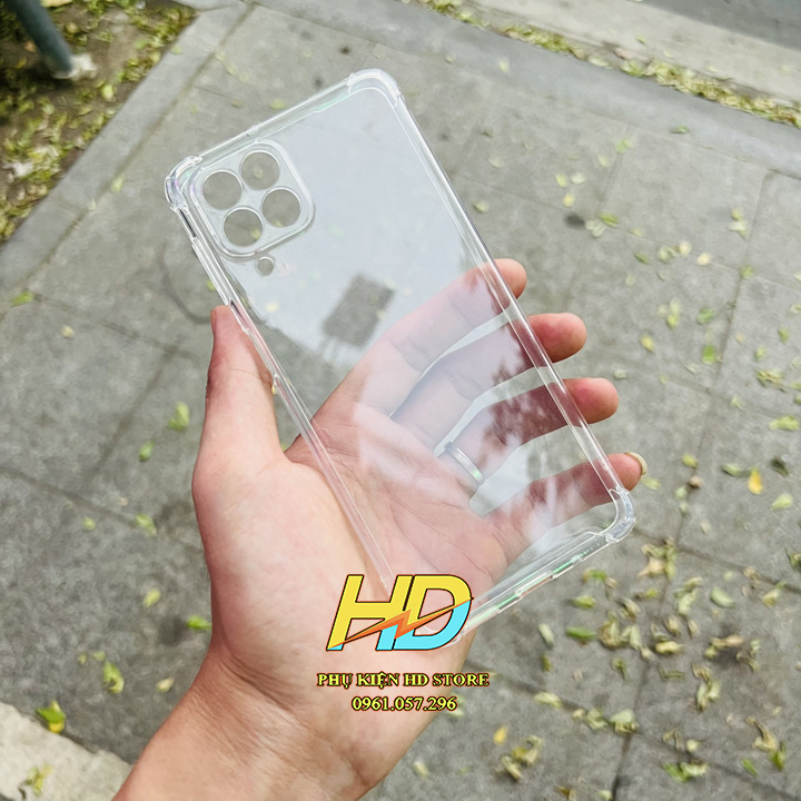 Ốp Lưng Silicon trong suốt Cho SamSung Galaxy M13 5G, M23 ,M33 5G, M53 5G Chống Sốc 4 góc, Khoét Lỗ Bảo vệ camera Sau