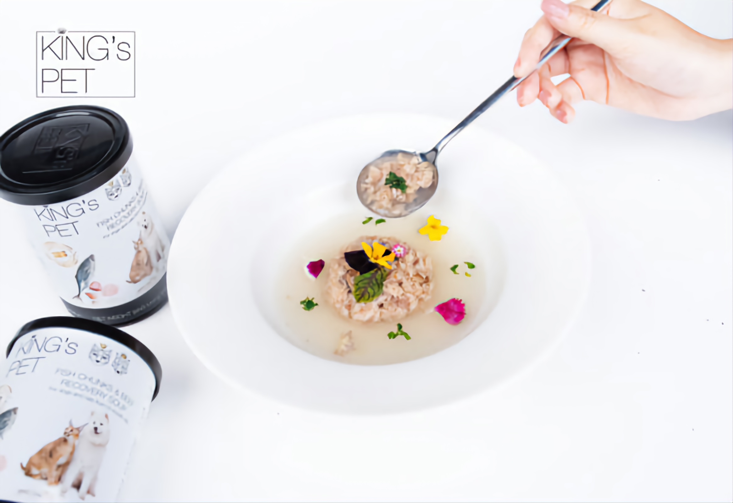 King's Pet Gà & Kỉ Tử - Pate Lon 380Gr