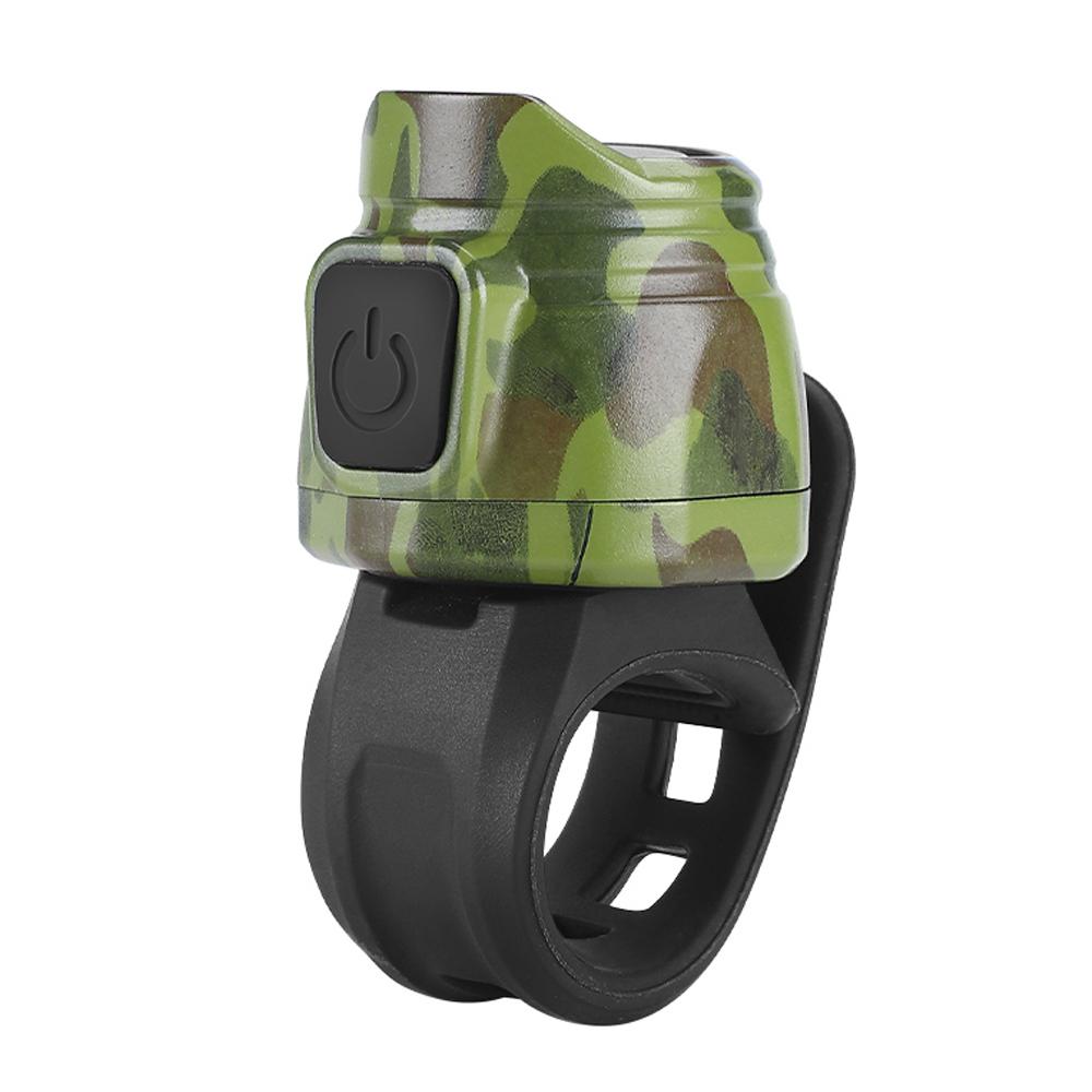 WEST BIKING Bicycle Electric Bell 80dB Electric Bike Horn Bicycle Handlebar Bell Bike Loud Alarm Bell Cycling Safety Accessory USB Rechargeable Bike Horn