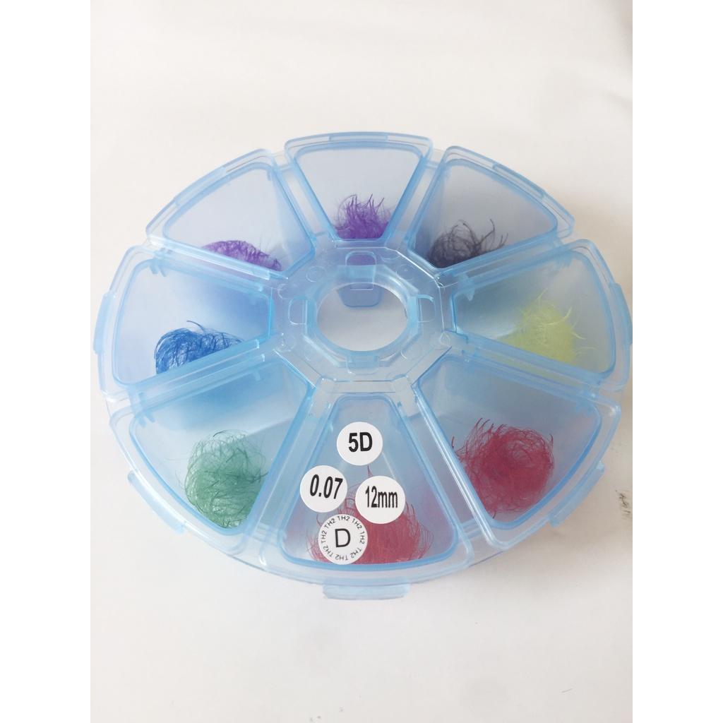 MI FAN 5D MIX MÀU _Dụng Cụ Nối Mi Mr Tuấn