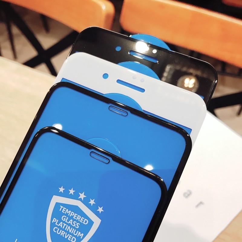 Kính cường lực 10D dành cho iPhone tặng kèm giấy lau màn hình