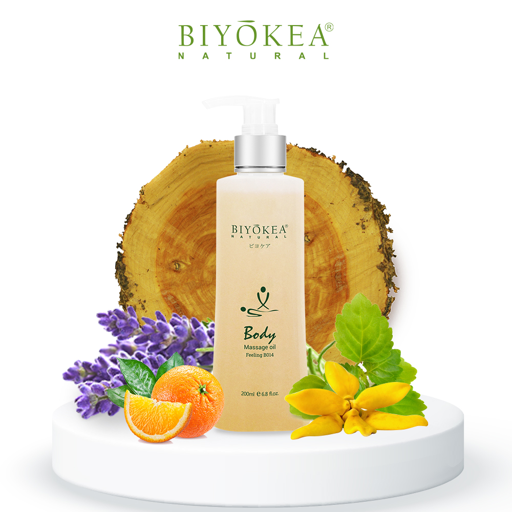 Dầu Massage Body Biyokea - Feeling B014 (Tạo cảm giác) - 200ml