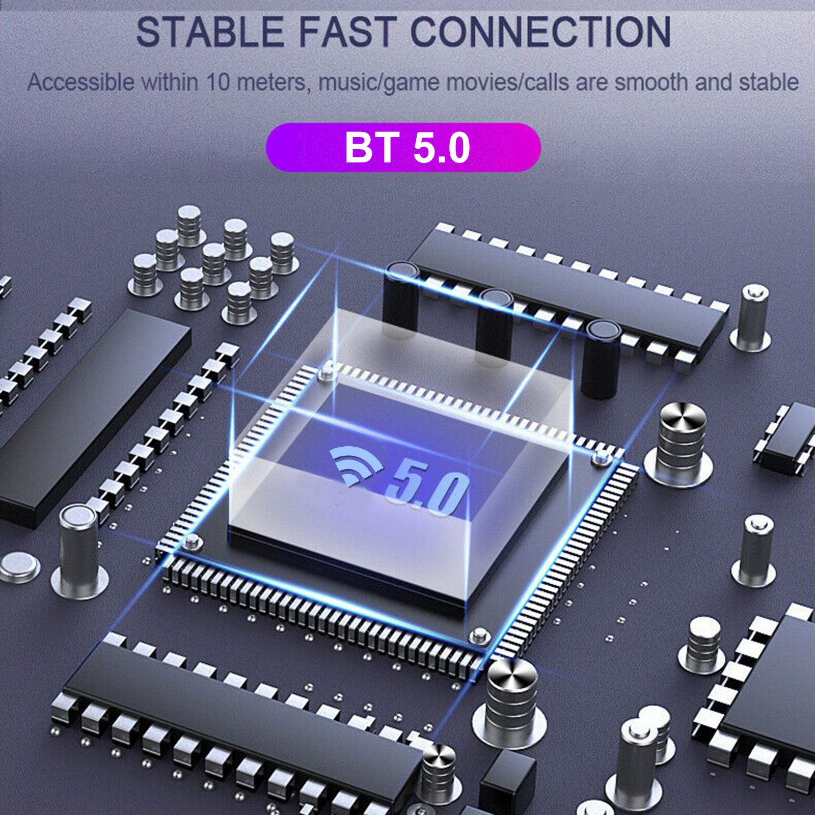 Tai nghe thể thao chống thấm mồ hôi Hộp sạc 1200mAh F9 True Wireless Headphones Bluetooth 5.0 TWS Earbuds