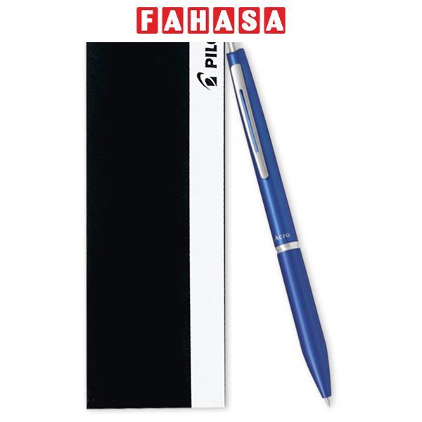 Bút Bi Ký Acro 1000 0.7 mm - Pilot BAC-1SF-ML - Mực Đen - Thân Xanh Dương Kèm Hộp