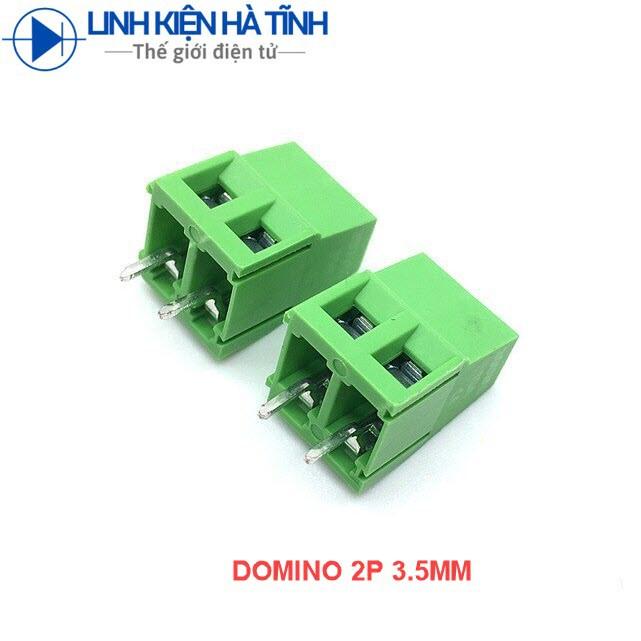 Cầu Đấu dây Domino CON 2 KF128-2P 3.5mm