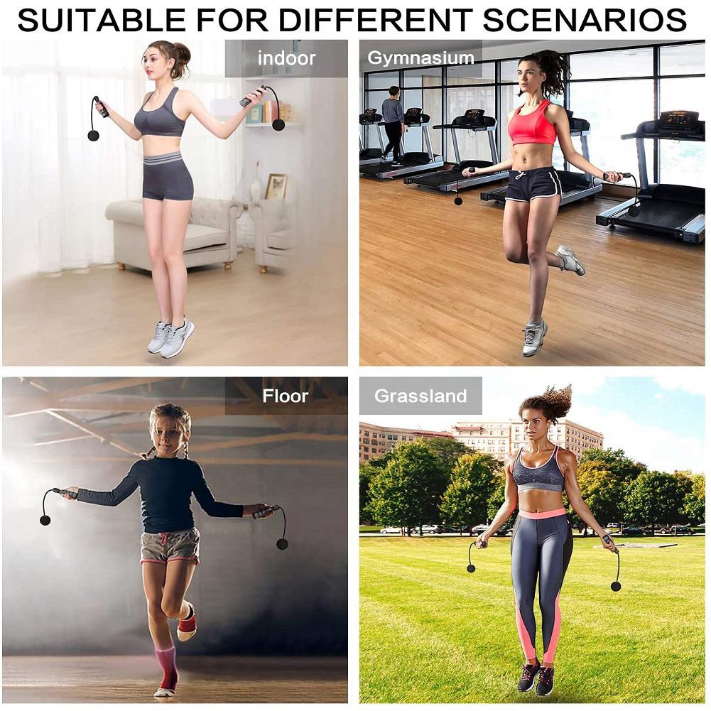Thông Minh Dây Nhảy Với Kỹ Thuật Số Lượng Calo Phản Trọng Lượng Chịu Lực Bỏ Qua Tốc Độ Dây Nhảy Không Dây Dành Cho Tập Thể Hình