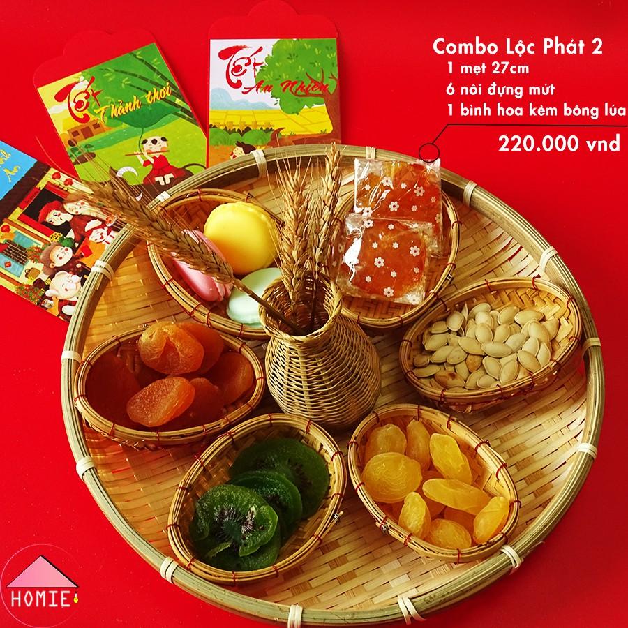 Khay mứt Tết trang trí độc đáo