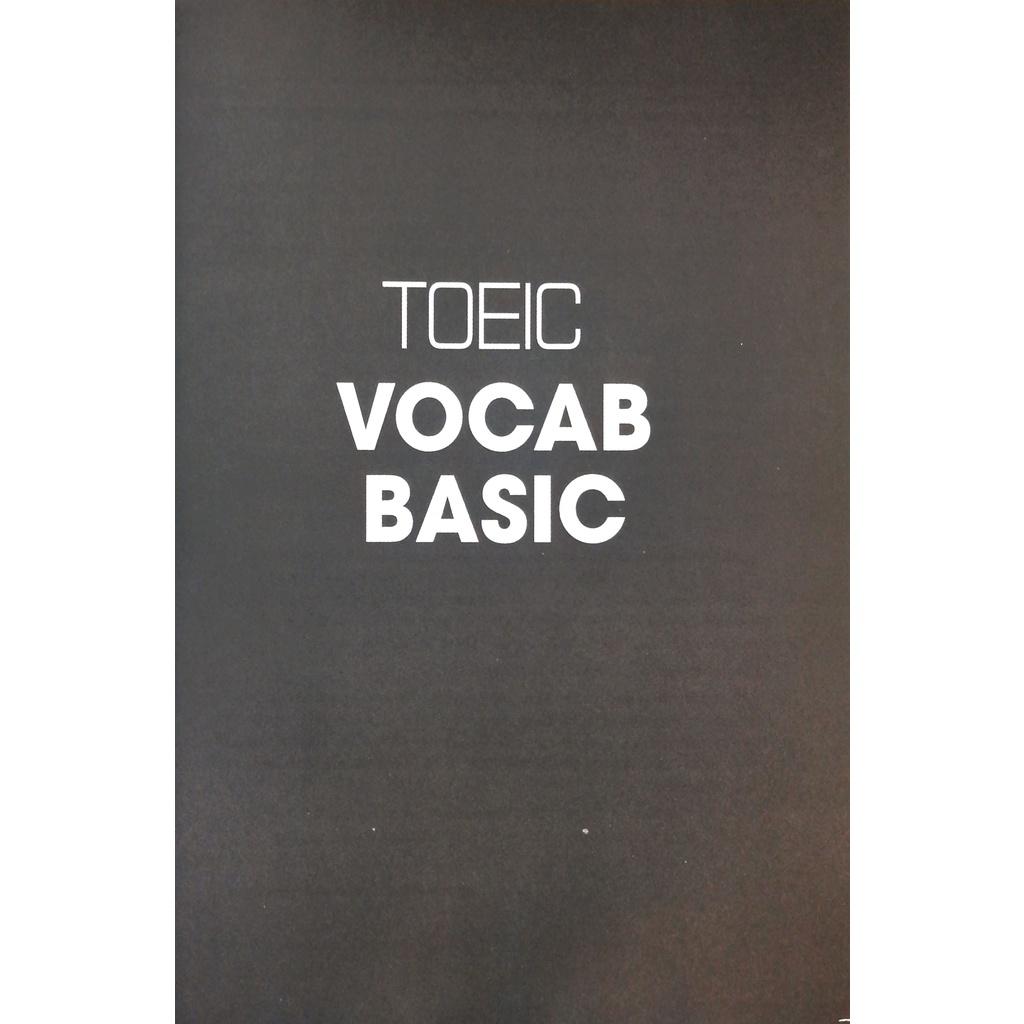 Toeic vocab basic - 1000 từ vựng cơ bản kèm bài tập dành cho người mới bắt đầu - Bản Quyền