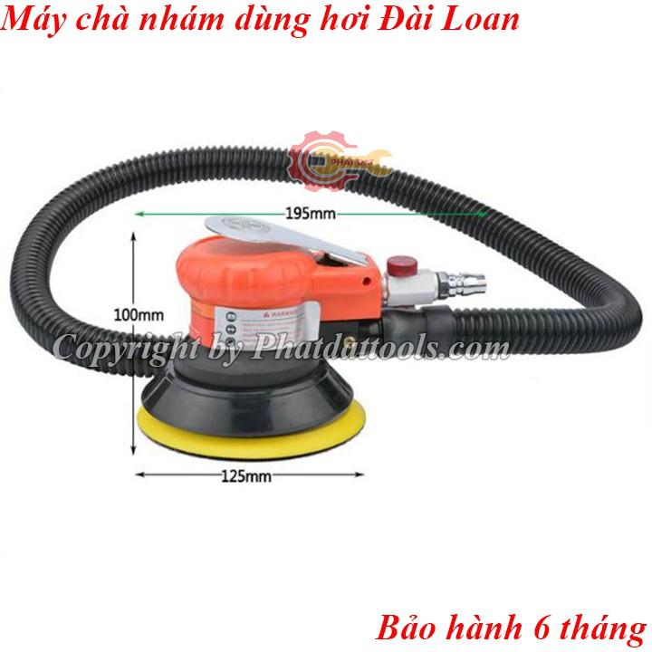 Máy chà nhám dùng hơi YUNICA 8402-Máy xoa khí nén Đài Loan-Đường kính giấy 125mm-Bảo hành 6 tháng