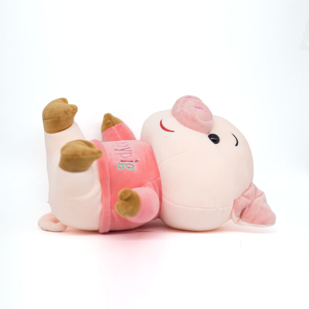 Thú Bông Heo Happy Con Pig Dễ Thương (30CM) - Màu ngẫu nhiên