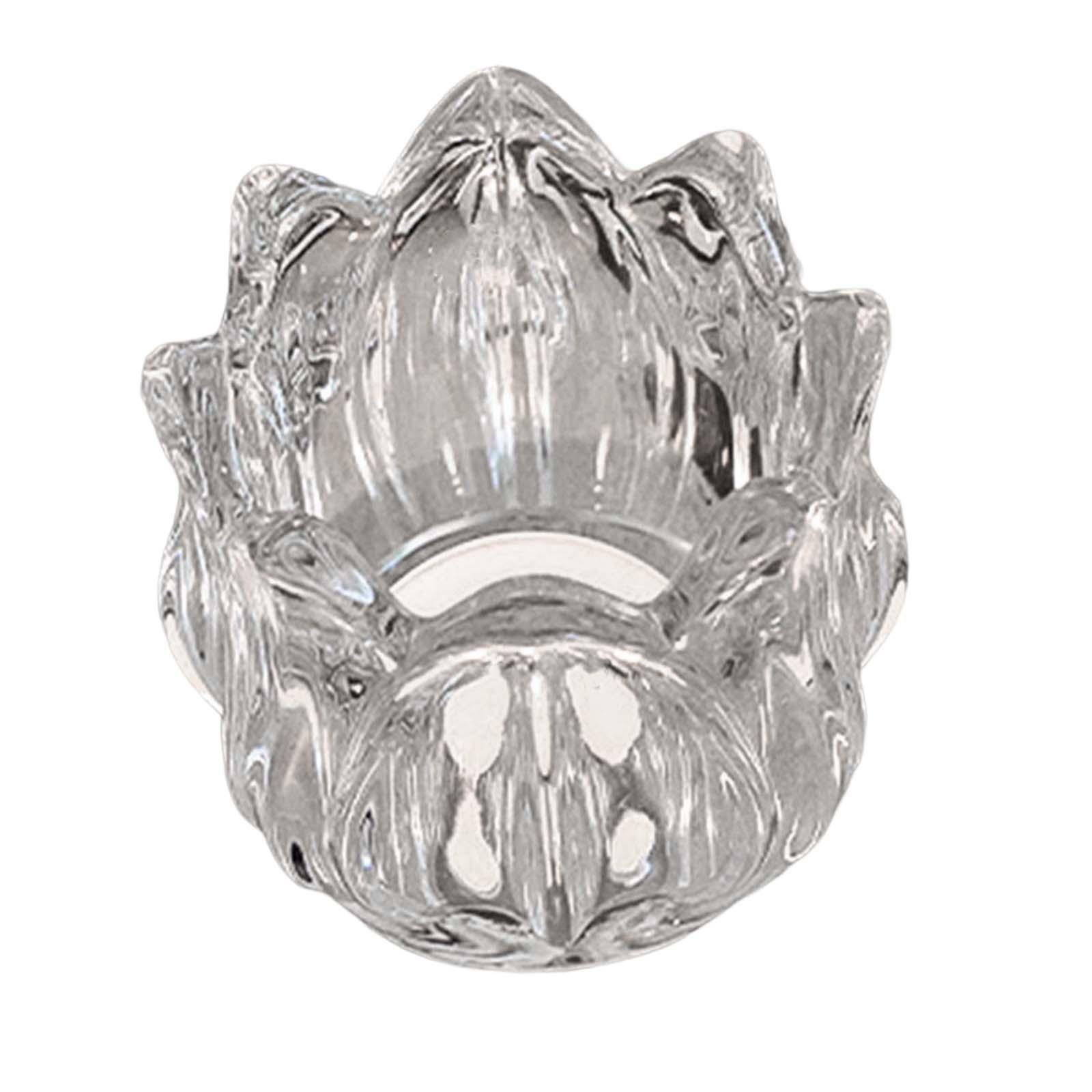 Small Glass Candle Holder Candle Stand Candle Cup Votive Candle Holder for Birthday Party Candlelight Dinner Wedding Festive Home