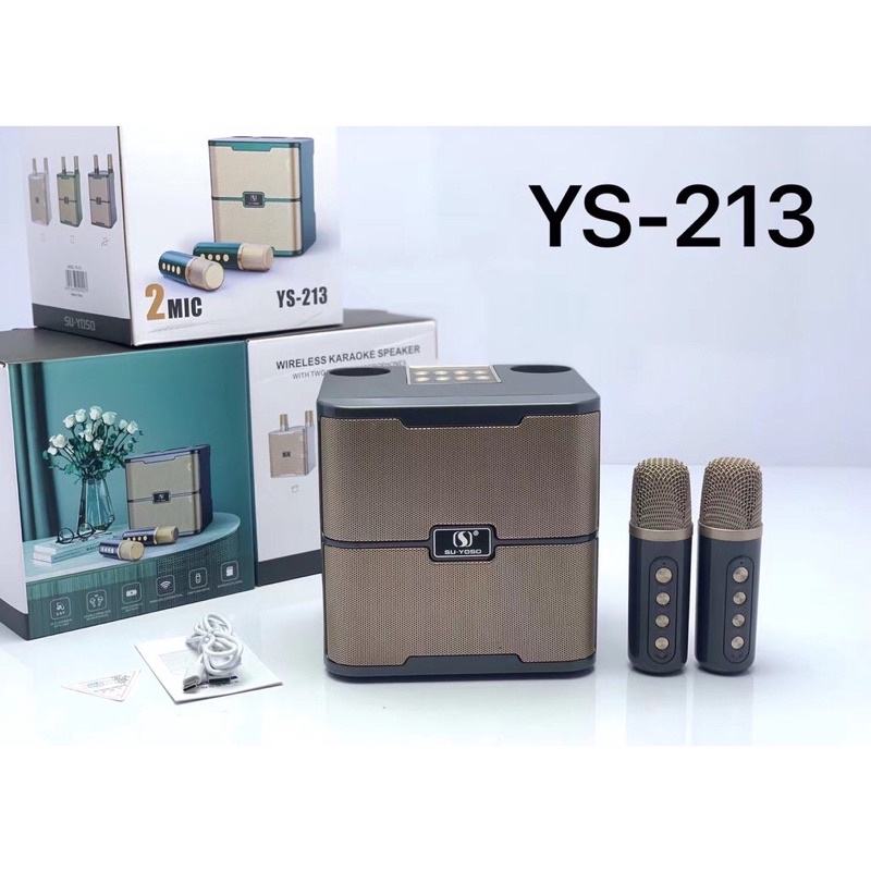 LOA BLUETOOTH YS 213 FULL BOX ÂM THANH CỰC HAY YS213 - HT