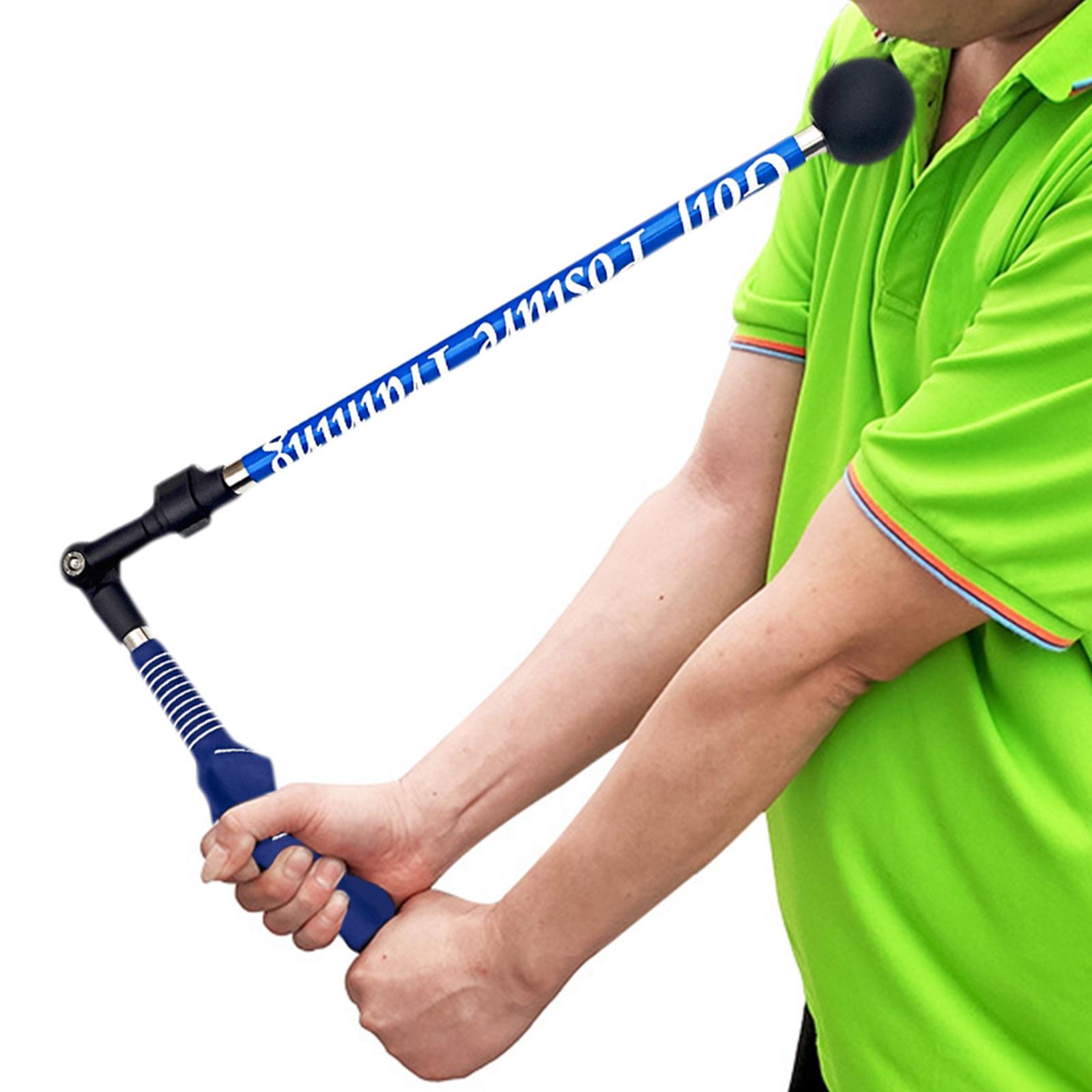 Golf Swing Guide Beginner Trainer Gesture Aid Positioning Training Corrector