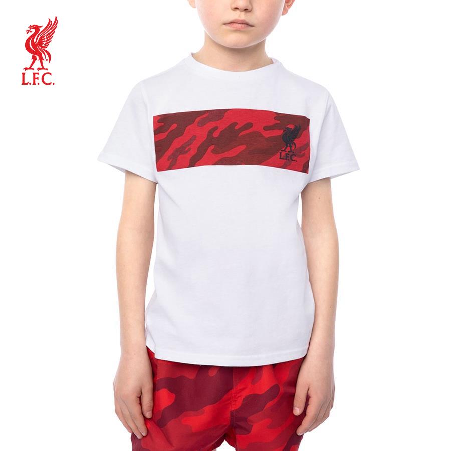 Áo thun tay ngắn thể thao trẻ em Lfc Int Jnr Camo - A15743