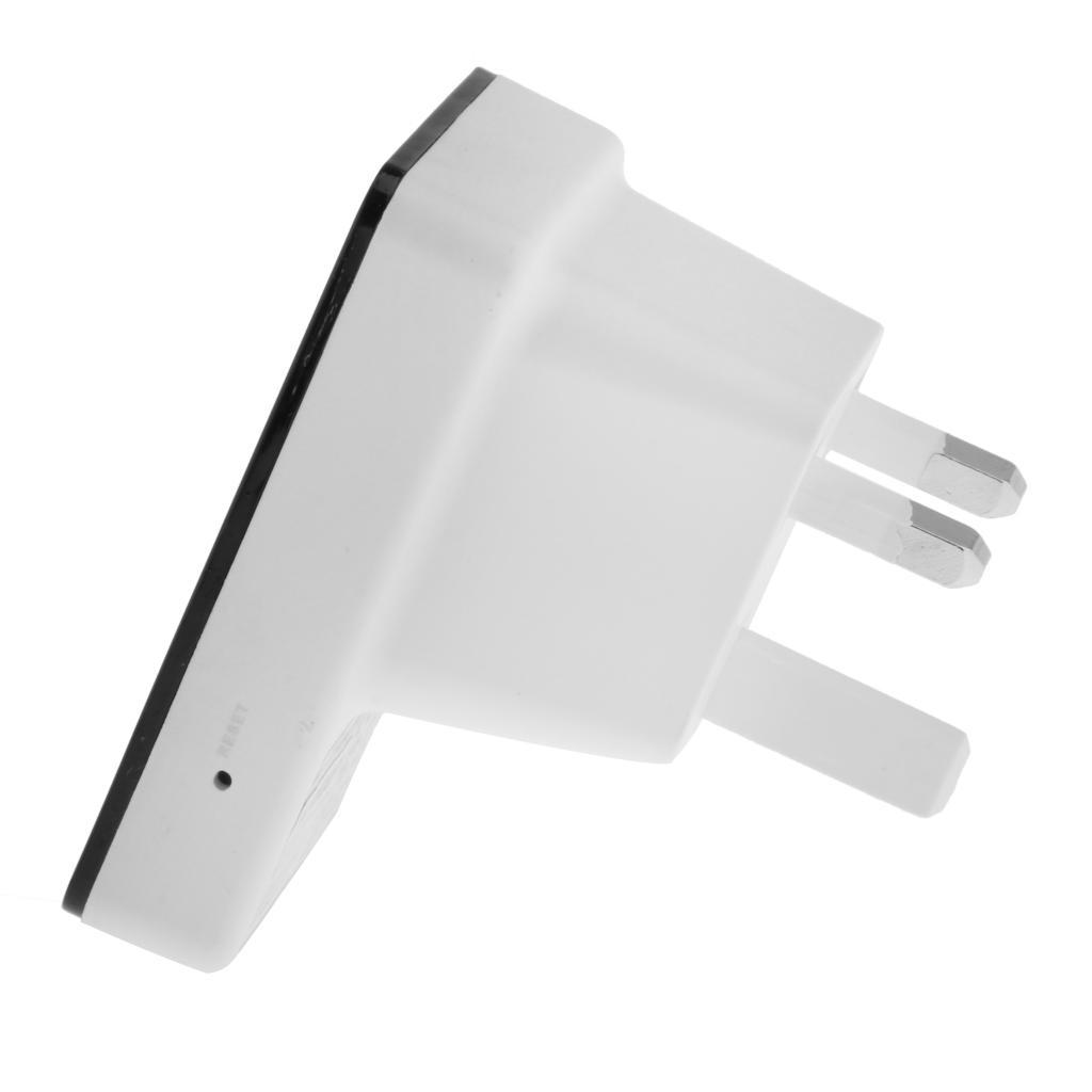 Wifi Repeater 300Mbps Wireless-N 802.11n/g/b AP Router Extender UK Plug