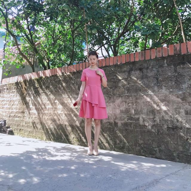 Đầm cho con bú sz S M L XL ️ẢNH THẬT