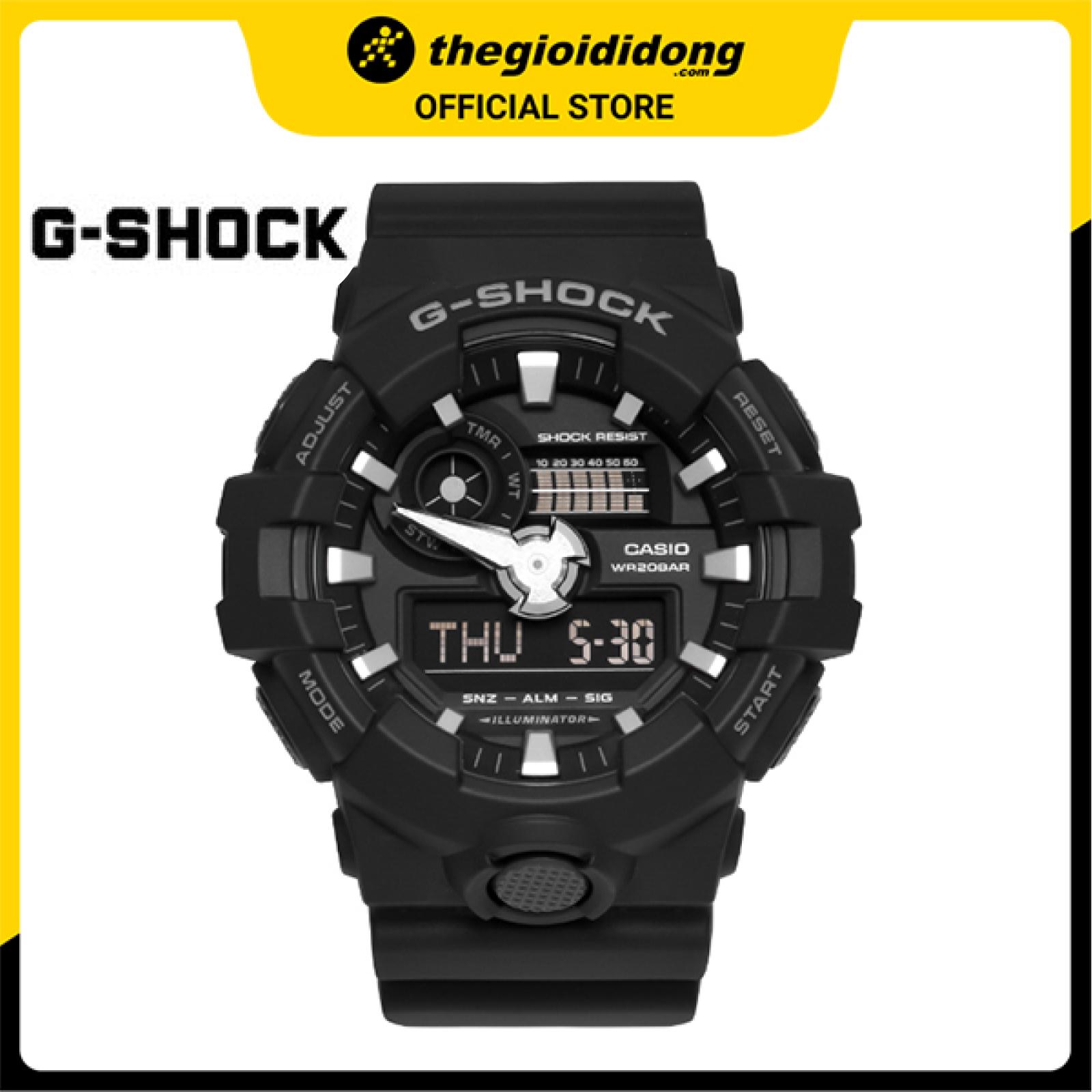 Đồng hồ Nam G-Shock GA-700-1BDR - Hàng chính hãng