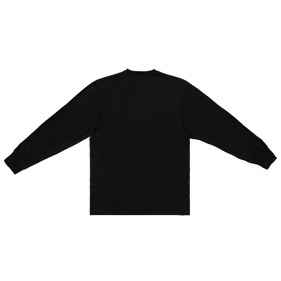 Áo Thun Đen Tay Dài Logo Cam aka 5THEWAY 5TW/RTW LS TRADITIONAL FIT TEE in BLACK/ORANGE