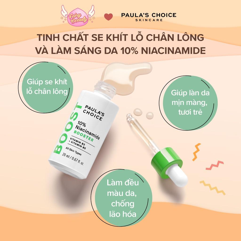 Tinh Chất Thu Nhỏ Lỗ Chân Lông Paula's Choice 10% Niacinamide Booster 20ml (Mã 7980)