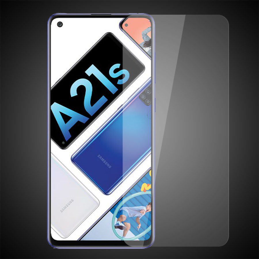 Kính Cường Lực Màn Hình 2.5D Trong Suốt Không Full Dành Cho Samsung Galaxy A21s- Handtown- Hàng Chính Hãng