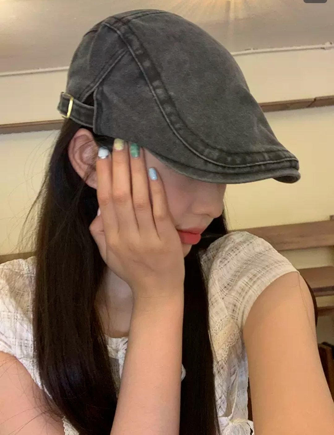 Nón beret mũ bê rê mỏ vịt dành cho nam nữ, chất liệu jean thời trang Hàn Quốc. #nonbere #muberet #mũ_bê_rê #nón_bere #mu #non #thoitrang #maumoi #xh #xuhuong #dulich #dangoai #dibien #nondep #trend #nonmovit #munoi #berenam #berenu #vazano