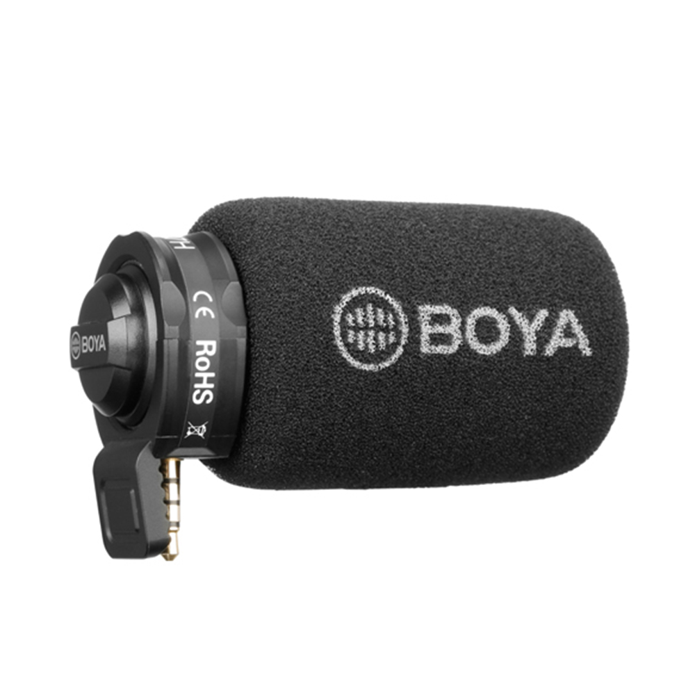 Micro Thu Âm Chuyên Nghiệp - BOYA Smartphone Microphone BY-A7H - Hàng Chính Hãng