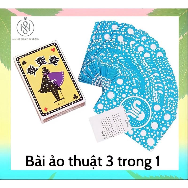 Bài Ảo Thuật 3 trong 1 - Nhìn Xuyên, Tìm Bài , Biến Bài , Hay và Độc Đáo