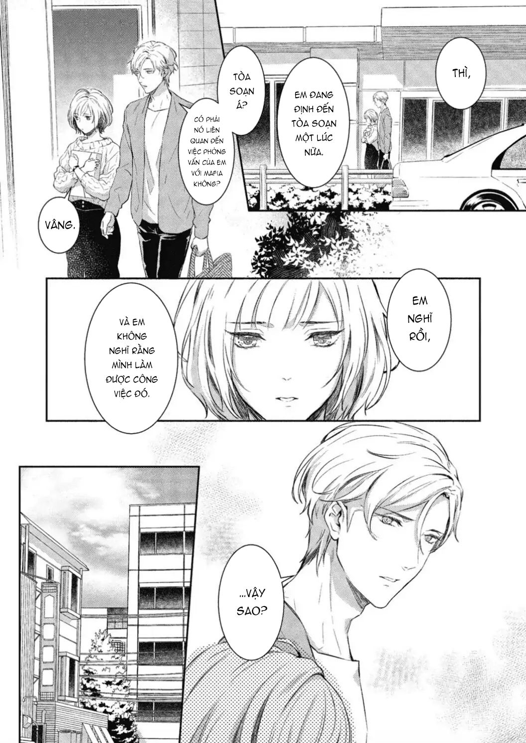 Mafia Và Omega ~ Khao Khát Cháy Bỏng chapter 3.1 - Trang 12