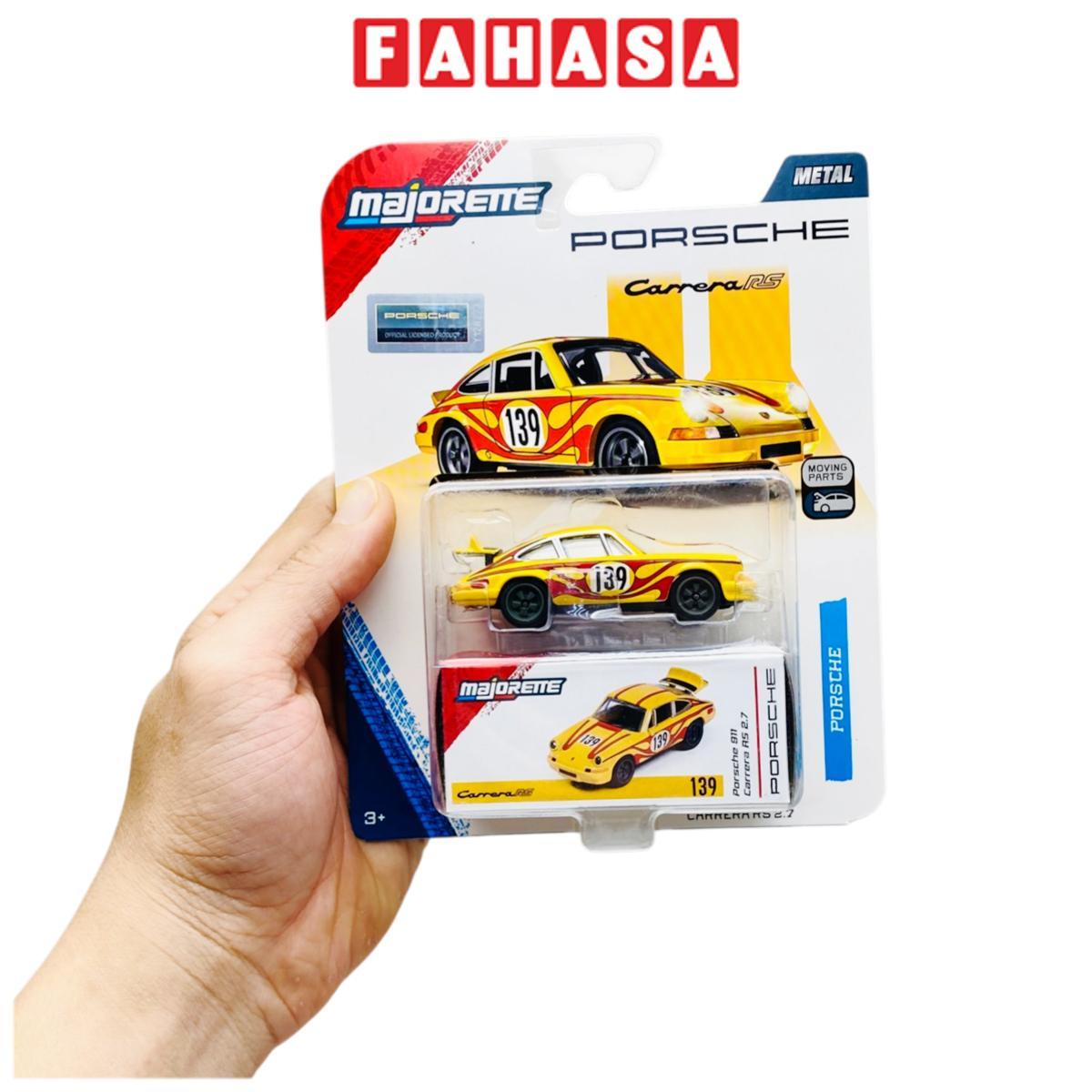 Đồ Chơi Mô Hình Xe Porsche Deluxe Cars - Majorette 8502101001 - Porsche 911 Carrera RS 2.7