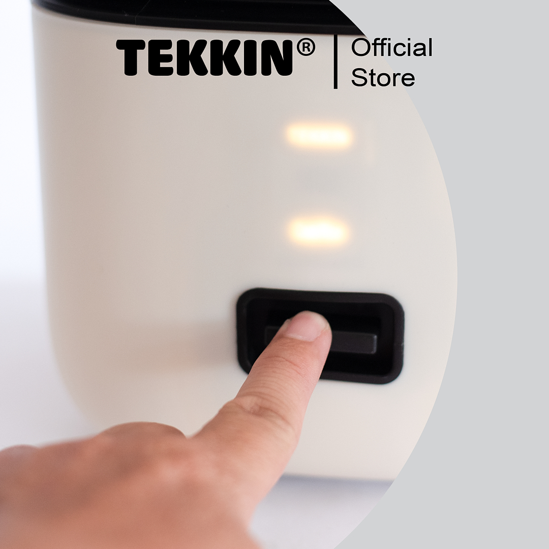 Nồi cơm điện TEKKIN TI-S30A 0.8L dành cho 1 hoặc 2 người ăn - Hàng chính hãng bảo hành 12 tháng