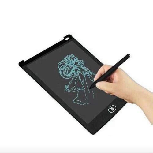 Bảng viết, bảng vẽ điện tử thông minh tự động xóa cho bé, 8''5 inch màu đơn sắc