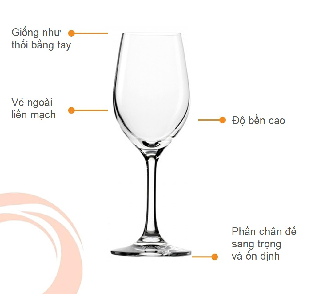 Ly Rượu Nhỏ Có Chân - Bầu ly thon, thành ly mỏng - Hoàn hảo cho rượu vang ngọt - Stolzle Q1 Port Wine Glasses