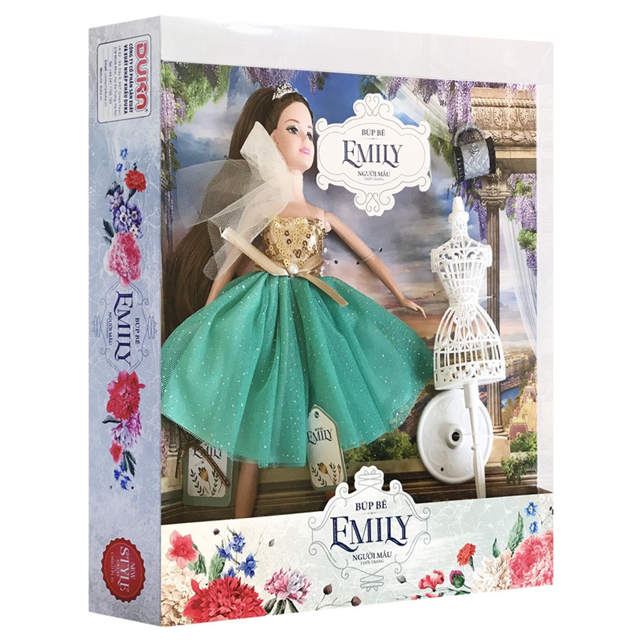 Đồ Chơi Búp Bê Cho Bé - Búp bê Emily - Người mẫu thời trang DK 81030