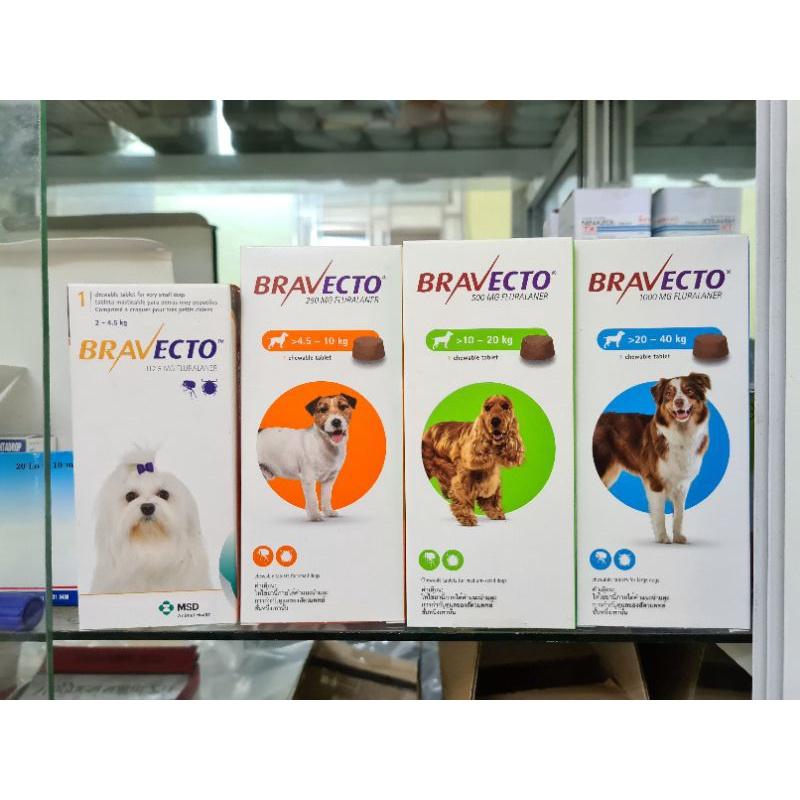 Bravecto - chuyên dùng cho cún bị ghẻ, DEMODEX, ve rận, bọ chét