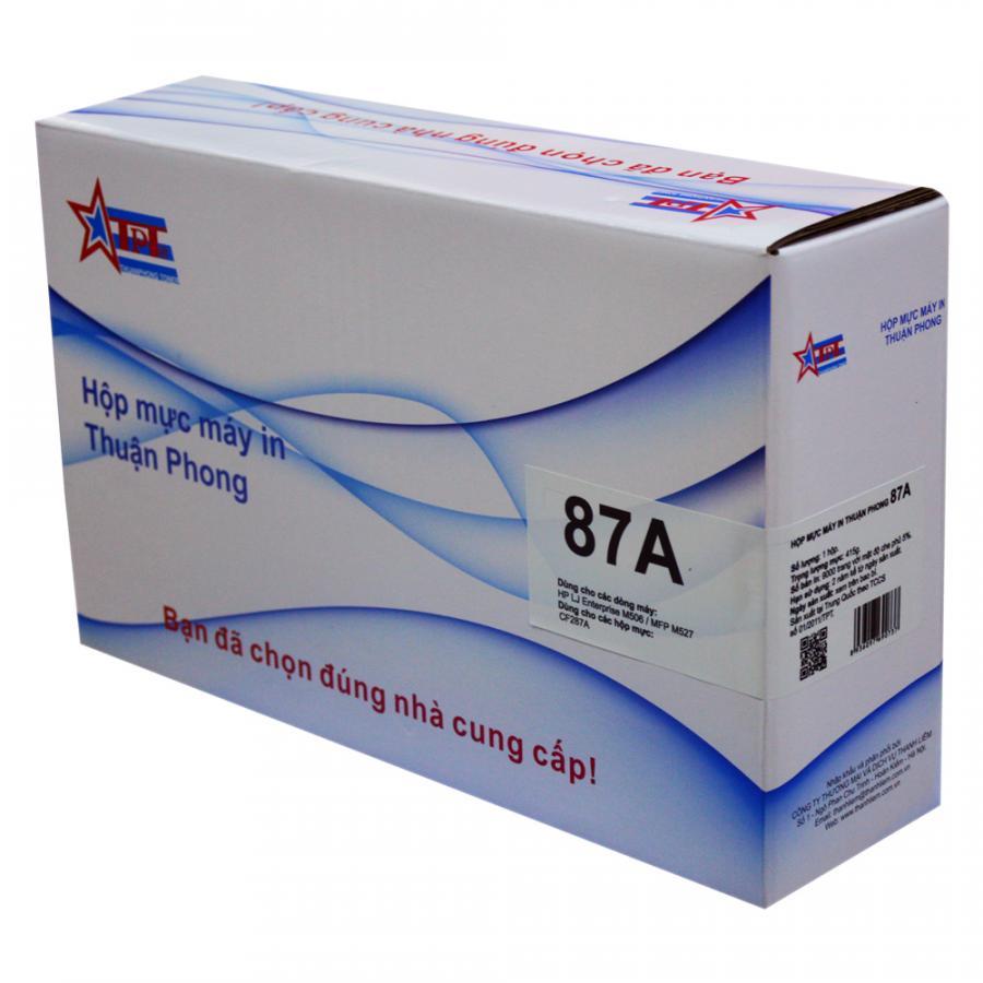 Hộp mực Thuận Phong 87A dùng cho máy in HP LJ M506 / MFP M527 - Hàng Chính Hãng