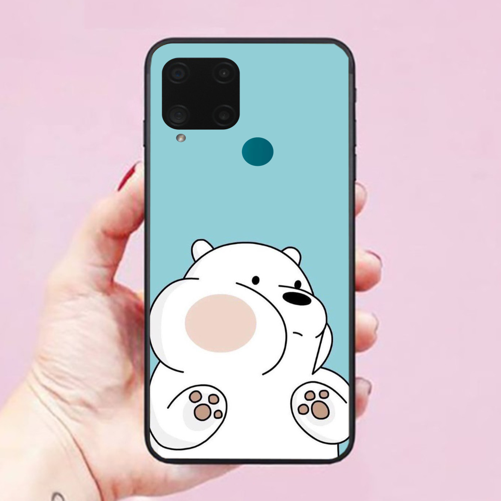 Ốp lưng dành cho điện thoại Realme C15 hình Chú Gấu Cute