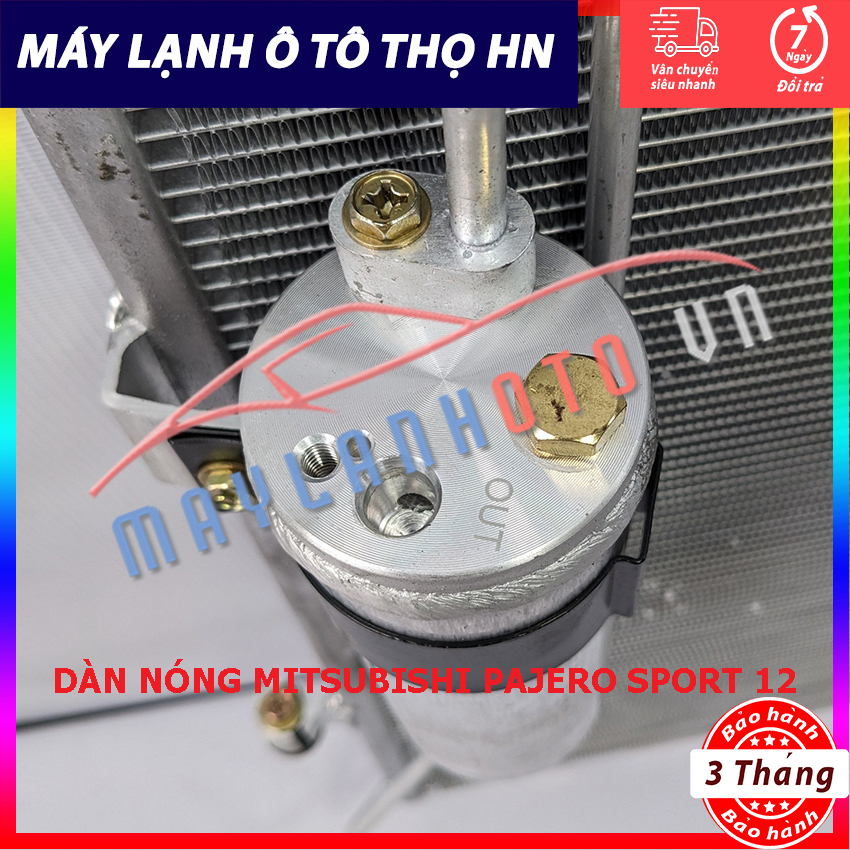 Dàn nóng Mitsubishi Pajero Sport 2012 2013 2014 2015 Hàng xịn Thái Lan 12 13 14 15