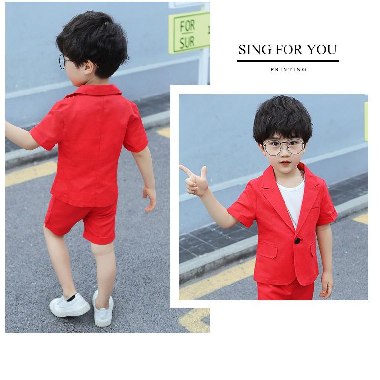 Bộ vest, bộ vest bé trai, trẻ em cực chất và sang chảnh, cá tính, chất vải mềm mịn thoáng mát, đứng phom - T3