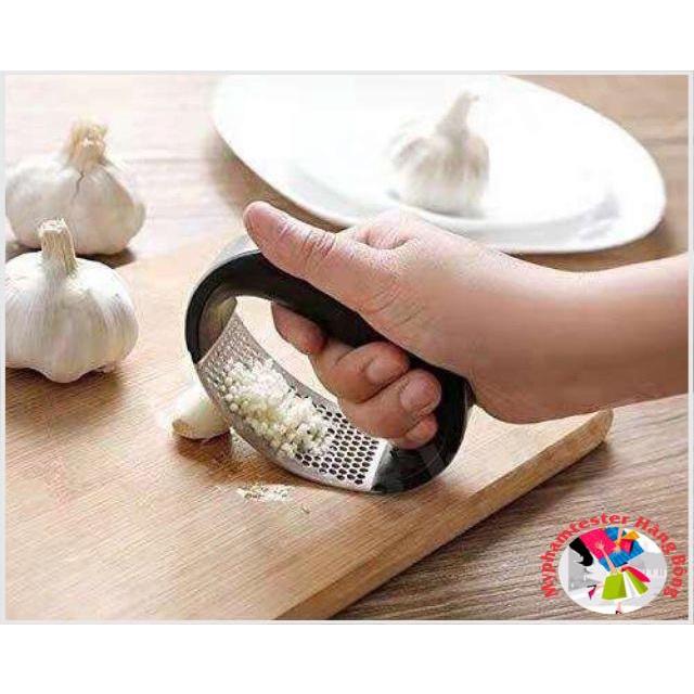 Dụng cụ ép tỏi thép không gỉ