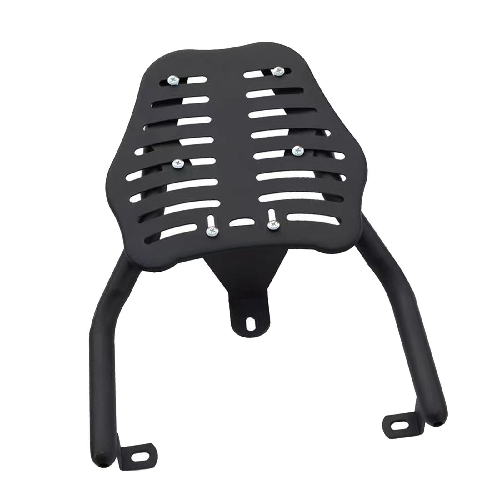 Rear Luggage Rack Carrier Iron Accessory Motorcycle Holder Seat Luggage Rack