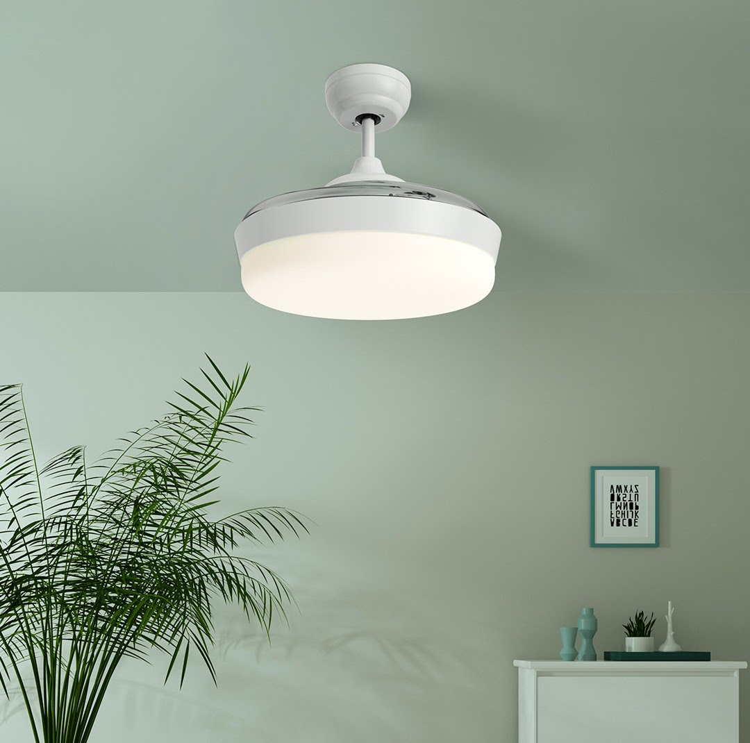 Quạt Lưu Thông Không Khí Thông Minh Xiaomi Yeelight C900 - Kết Nối App Mihome Phù Hợp Không Gian 20-25 m2, Công Suất 18W - Hàng Nhập Khẩu