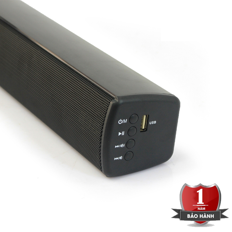 Loa Thanh Soundbar TV Bluetooth Speaker KMS-141 - Công suất 40W, Âm Thanh Vòm, Đèn báo, Điều khiển Từ xa