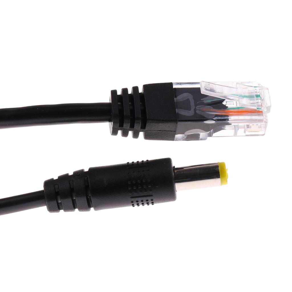 IEEE802.3AF Standard 12V 2A Output 10/100M PoE Splitter lan Connector Power Ethernet for IP Camera