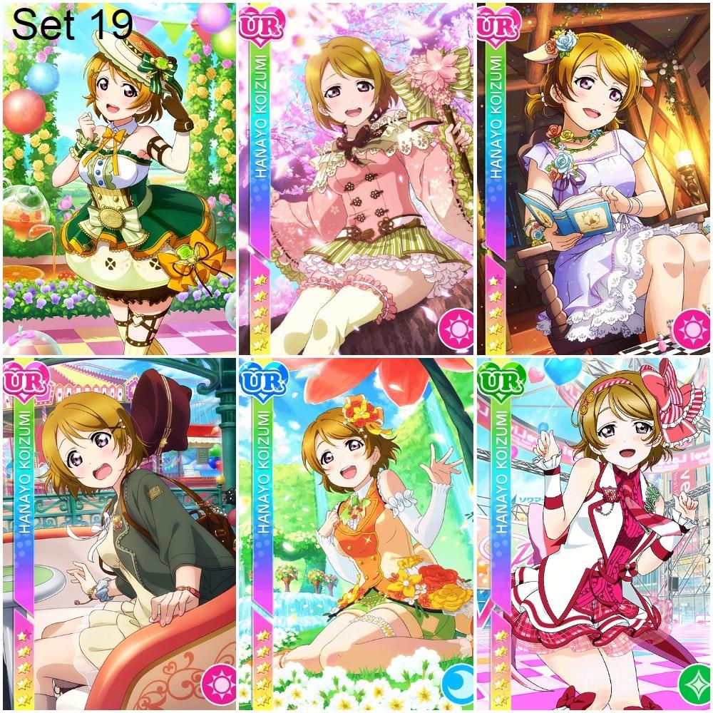 Bộ 6 Áp phích - Poster Anime Love Live! School Idol Project - A3,A4,A5