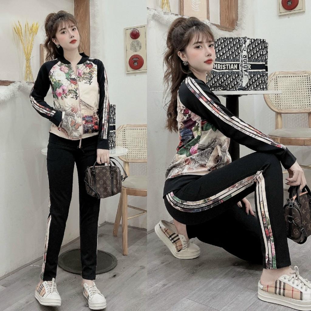 Set Bộ Thời Trang Cao Cấp Chất Liệu Thun Cotton 3D Dày Dặn, Mềm, Mịn, Thấm Hút Mồ Hôi Chuẩn Hàng An Đông