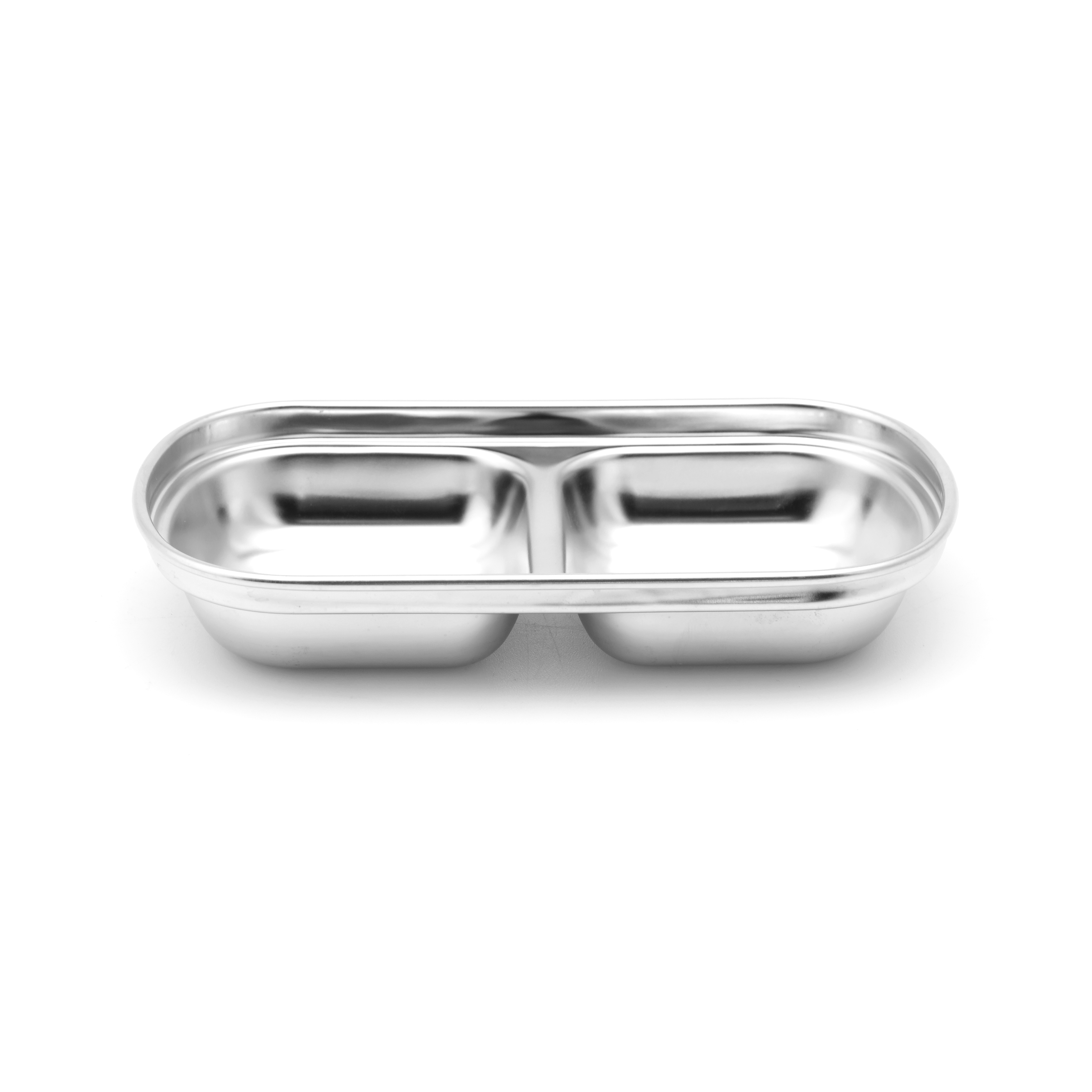 Dĩa chấm 2 ngăn, dĩa chấm 3 ngăn bằng inox 304 cao cấp